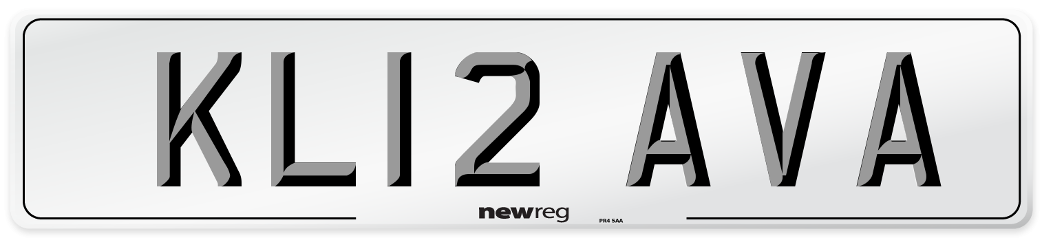 KL12 AVA Number Plate from New Reg